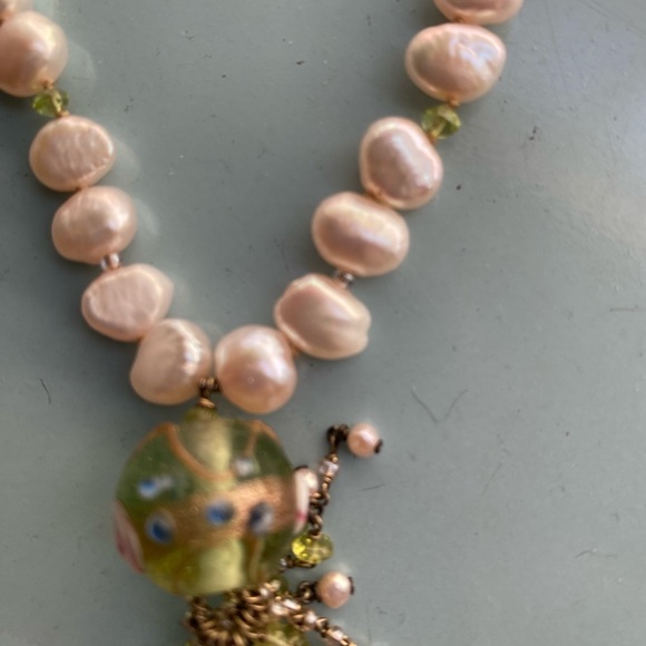 Fresh water pearl necklace - Picture 4 of 7